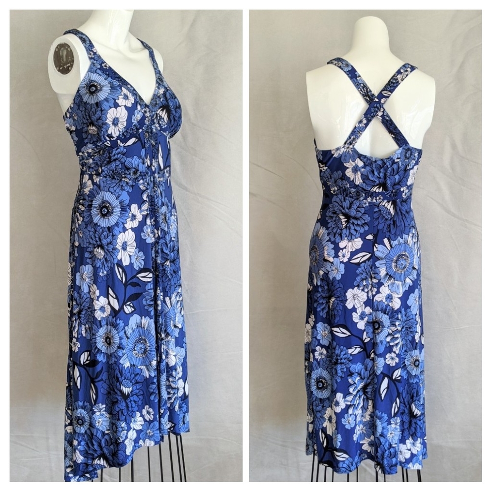 Floral crossover strap dress | Petite XL | INC